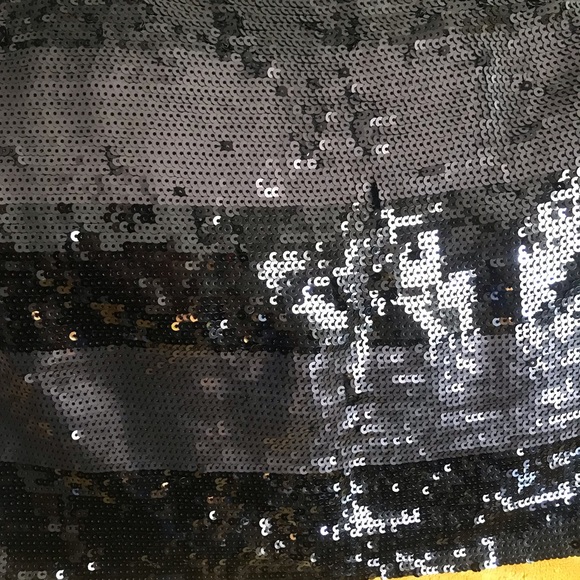Club Monaco Sequin Mini Skirt. 100% Silk. Size 8 - Picture 9 of 13